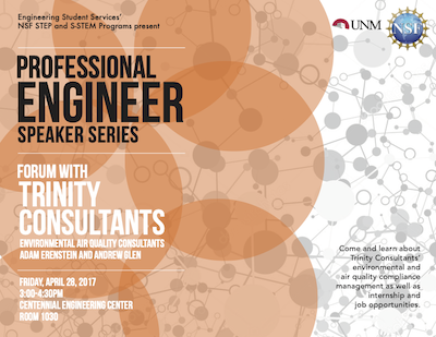 Professional Engineer Speaker Series - Trinity Consultants