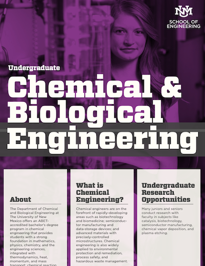 UNM School of Engineering Information Sheets - Chemical Engineering